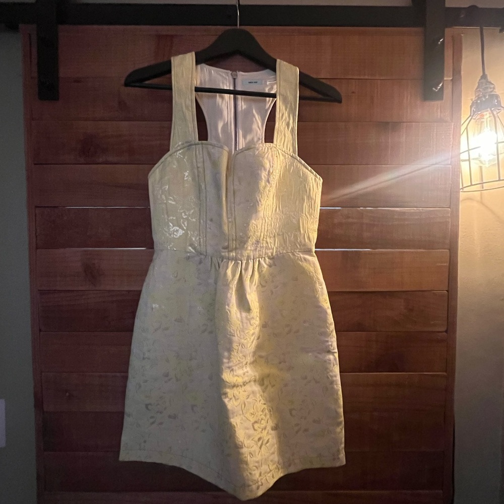 Kimchi Blue dress - yellow flower print